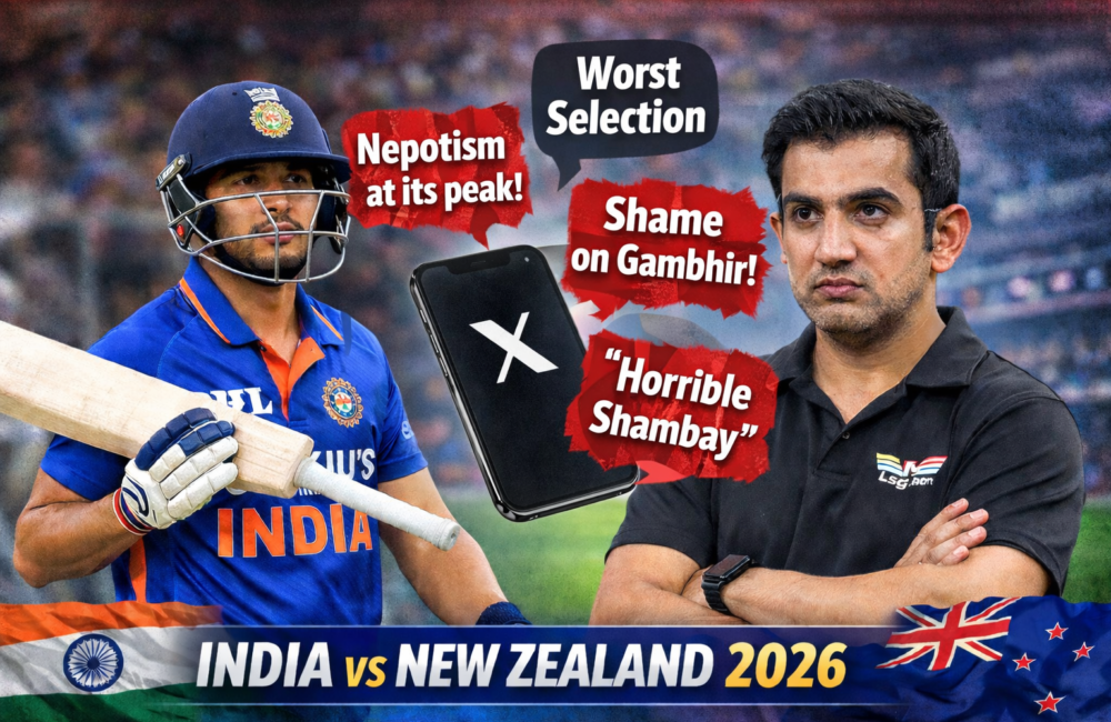 Ayush Badoni ODI debut controversy with Gautam Gambhir India vs New Zealand 2026